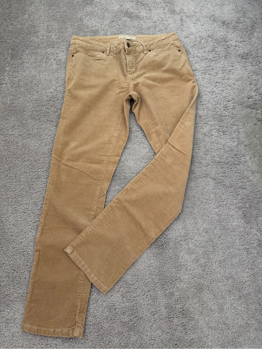 Michael Kors Straight-Leg Corduroy Jeans in Camel